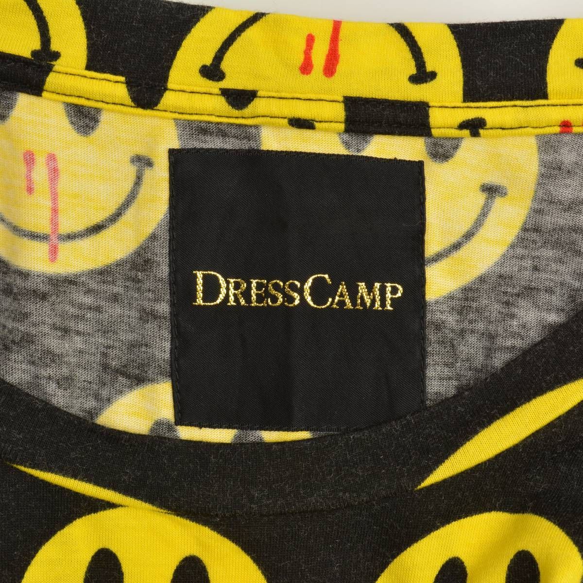 【DRESSCAMP】23-14S50902 鼻血スマイル スマイリー半袖Tシャツ