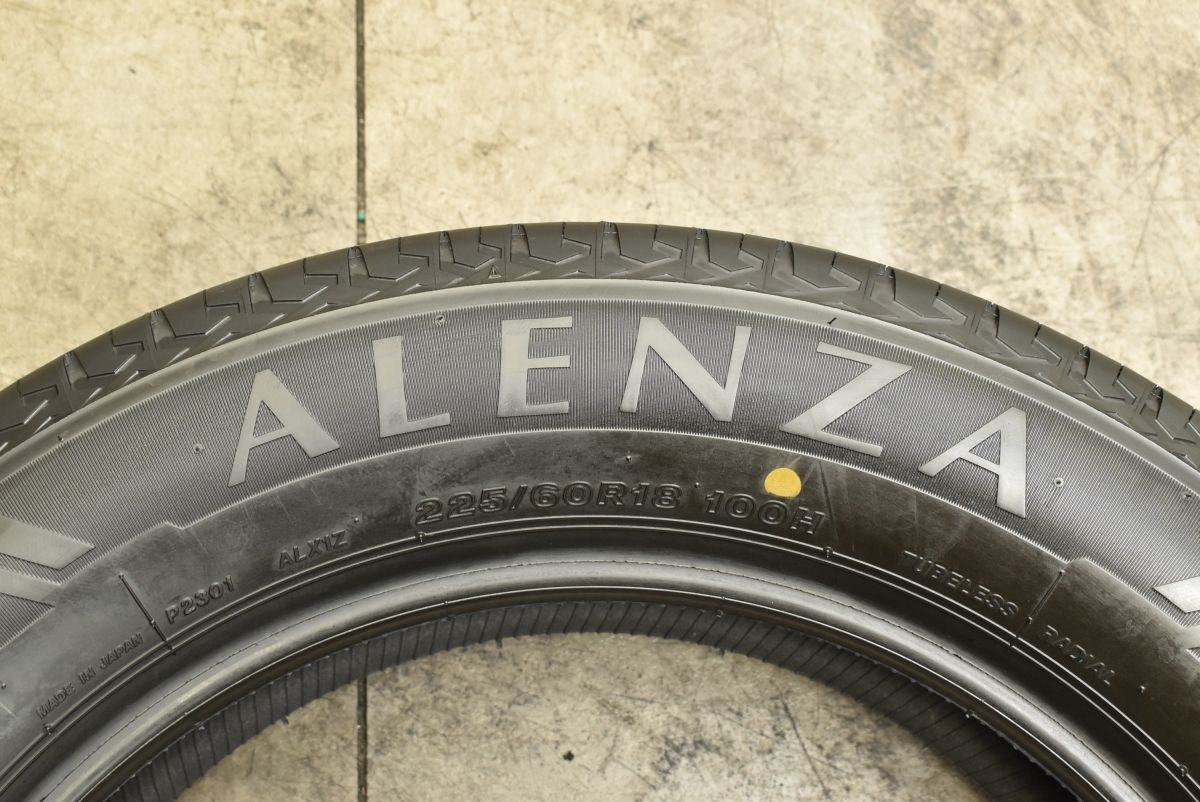 旬な 製 ブリヂストン アレンザ LX100 225 60R18 4本セット NX ハリアー RAV4 エクストレイル レガシィアウトバック 可 【日本全国送料無料】