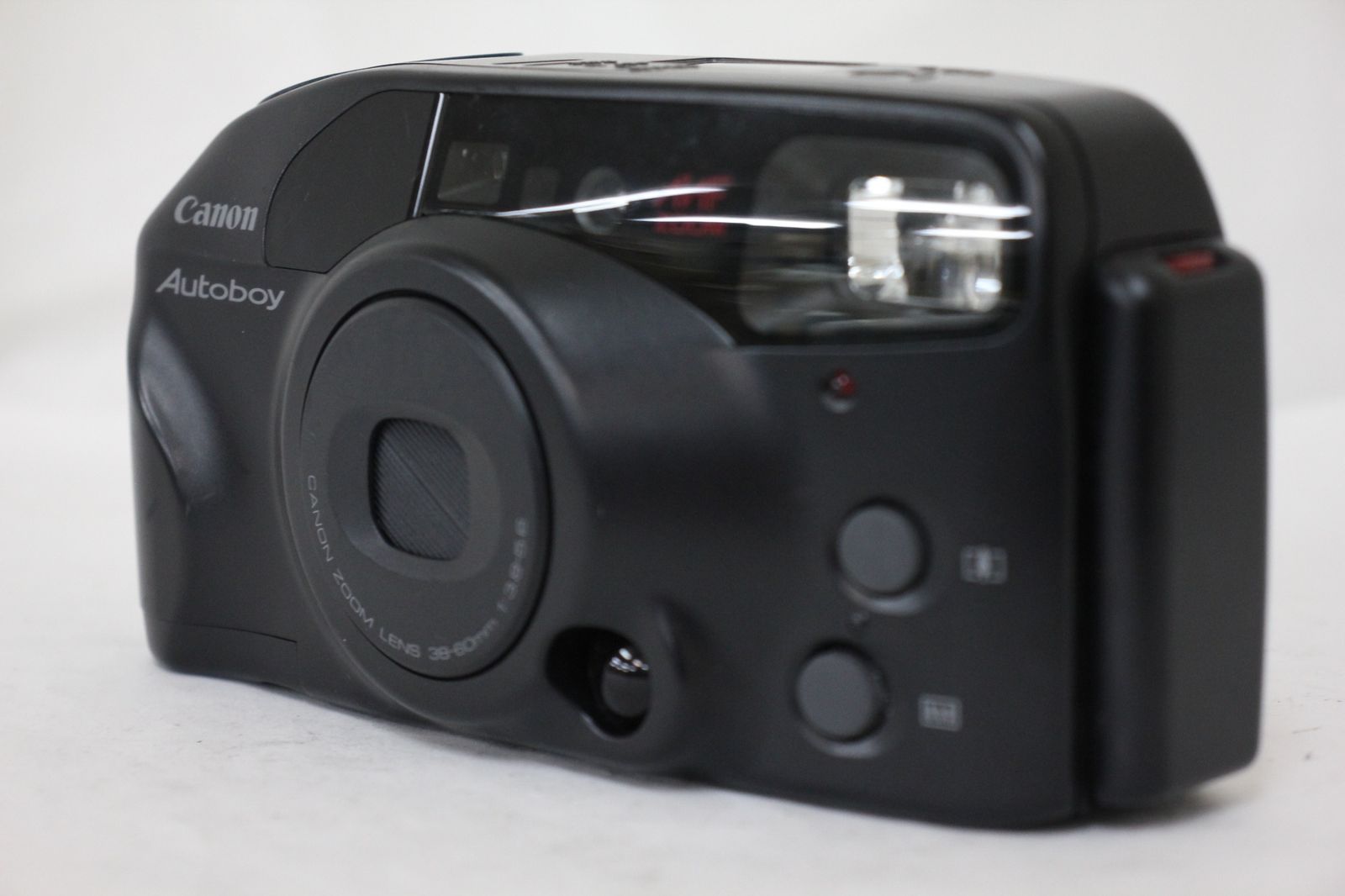 返品保証 キャノン Canon Autoboy ブラック 38-60mm F3.8-5.6 コンパクトカメラ e2638