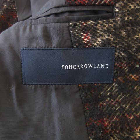 トゥモローランド TOMORROWLAND テーラードジャケット ツイード