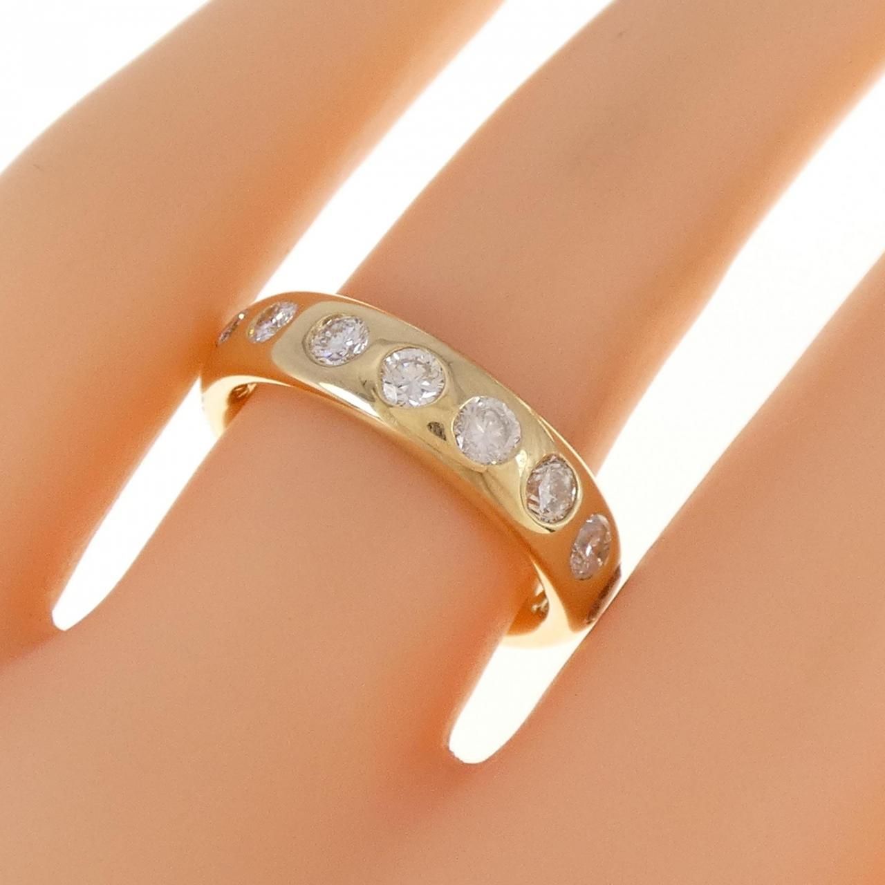 ダイヤモンド/0.50ct エタニティ リング K18YG 14号 H8681 brr-0146k18.jpg
