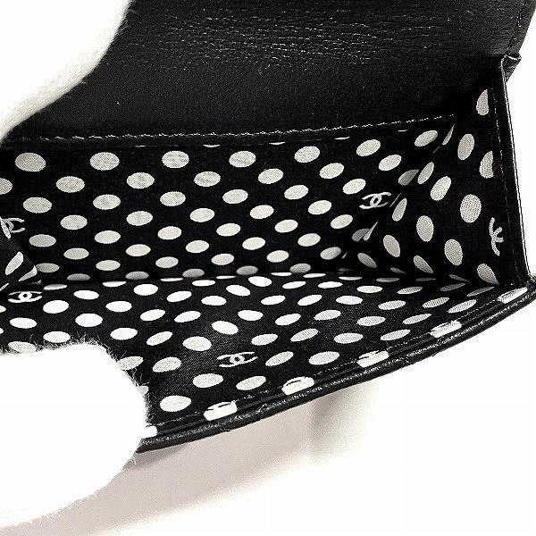 シャネル CHANEL スモール フラップ ウォレット ラムスキン AP 3808 3つ折り財布 レディース