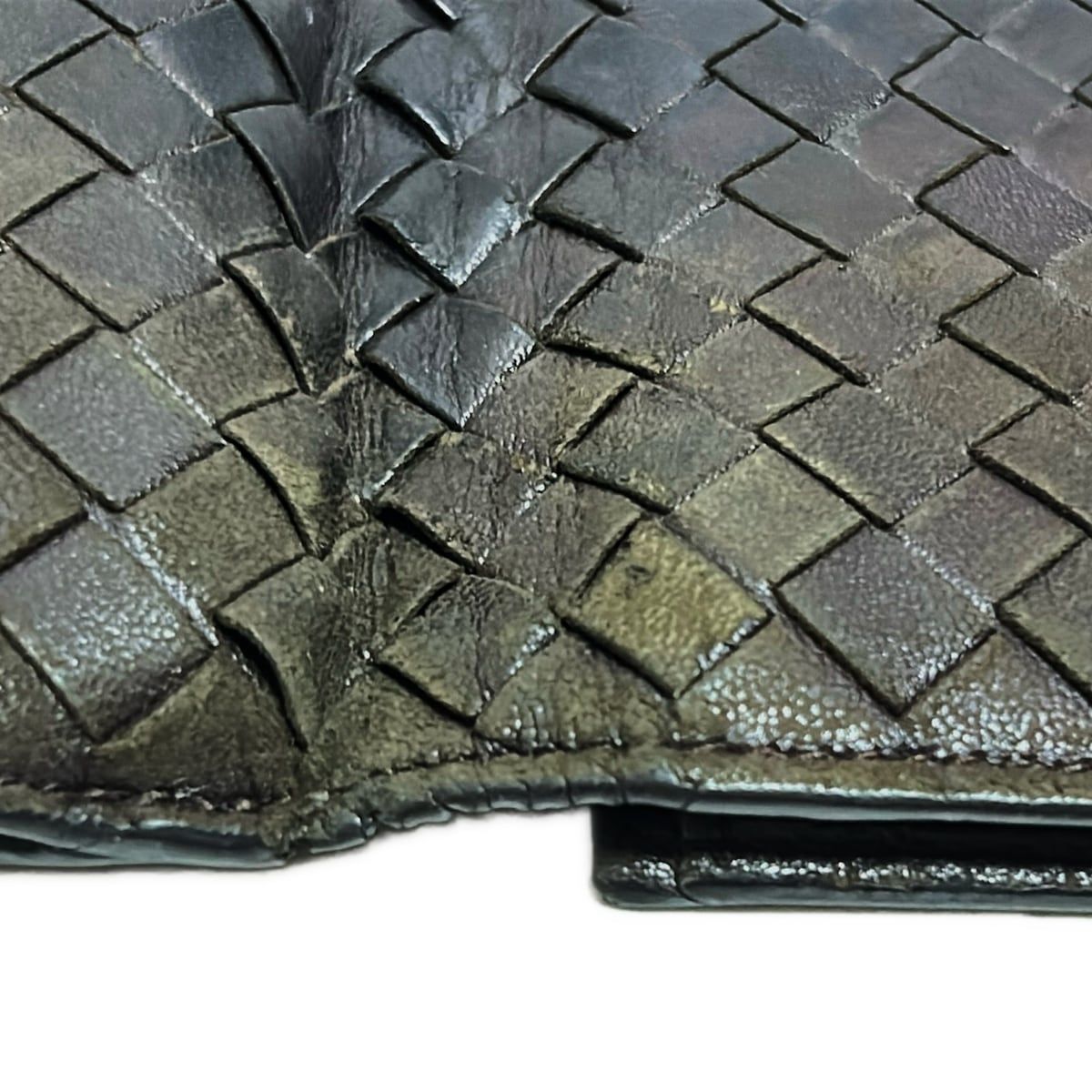 美品 BOTTEGAVENETA ボッテガヴェネタ イントレチャート ブラウン BOTTEGA VENETA(ボッテガヴェネタ) 長財布 イントレチャート