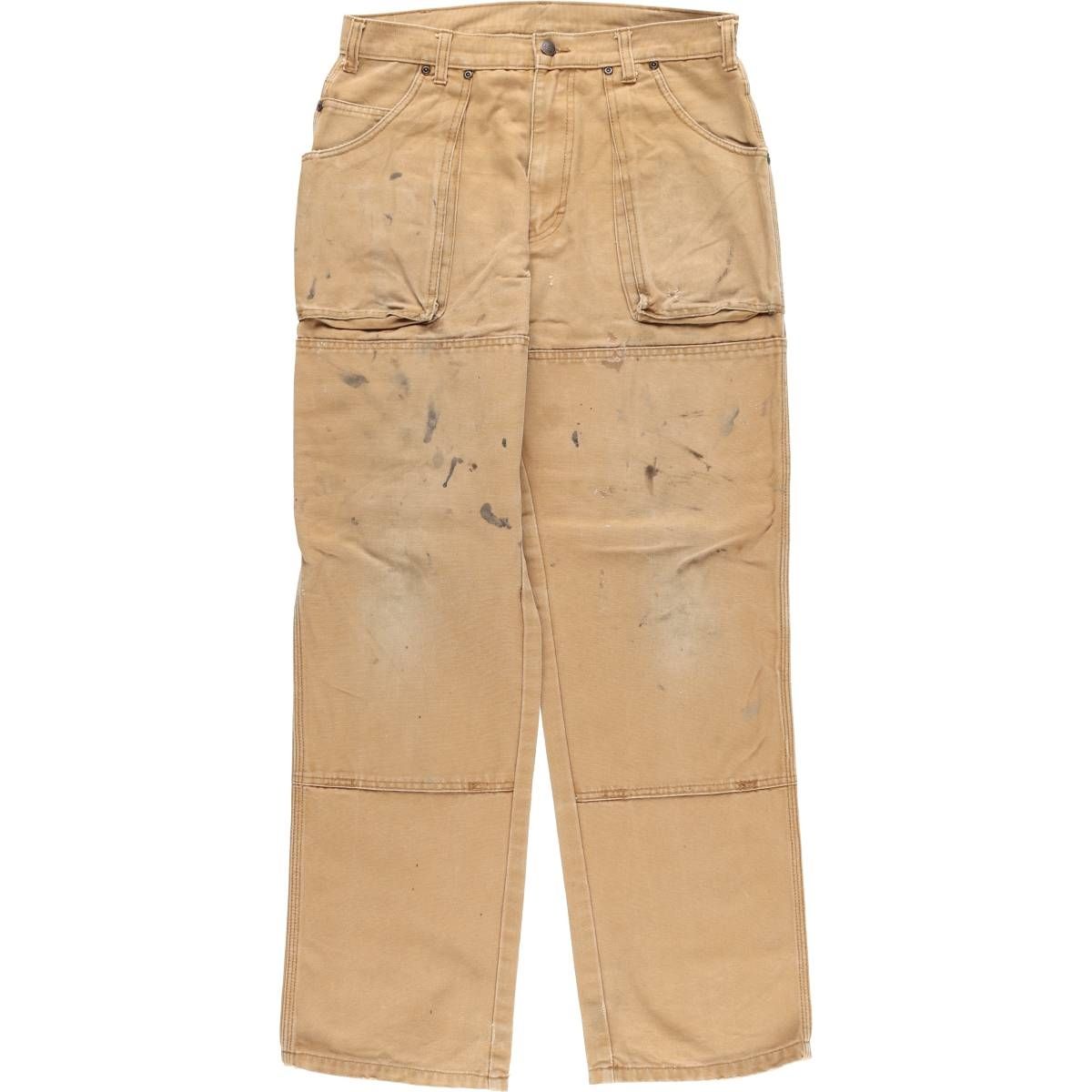 古着 ディッキーズ Dickies ダブルニー ダックペインターパンツ メンズw32相当|eaa583951