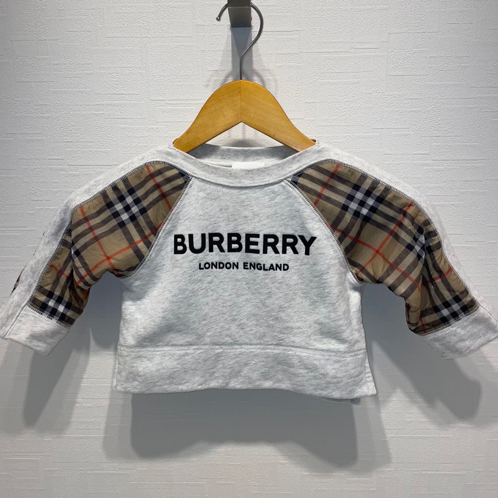 バーバリー BURBERRY トレーナー 子供服 長袖 - wolf._ ブランド古着屋