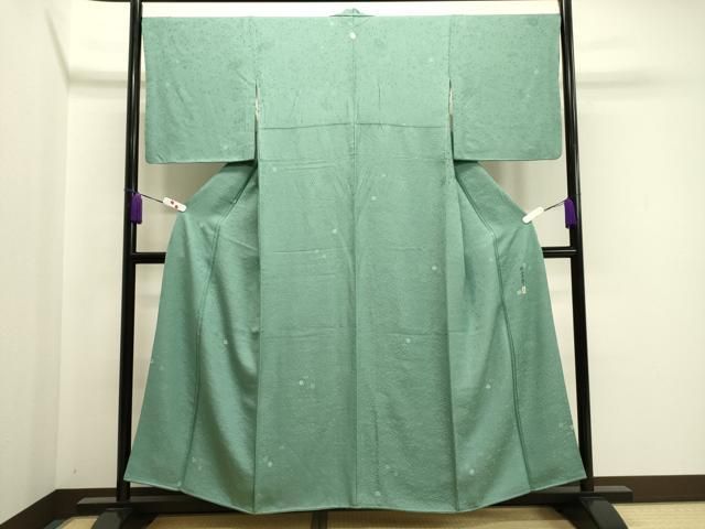 平和屋着物●本加賀友禅作家 柿本市郎監修 小紋 松竹梅花文 正絹 CAAZ6504dy