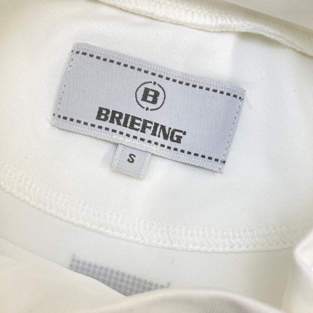 サイズ：S BRIEFING GOLF ブリーフィング 2023年 半袖ハイネック