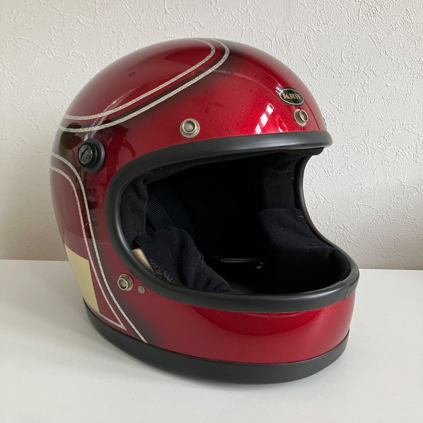 SHOEI リペア済み ビンテージヘルメット 族ヘル 当時物 旧車ヘルメット Yahoo!オークション -「shoei 族ヘル」の落札相場・落札価格