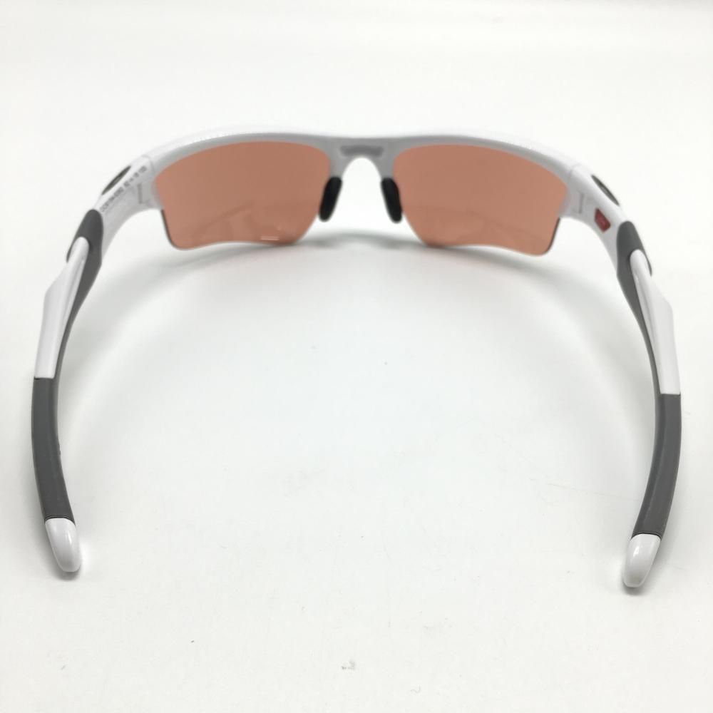 超美品】オークリー スポーツサングラス 白×グレー OO9154-6362 HALF 