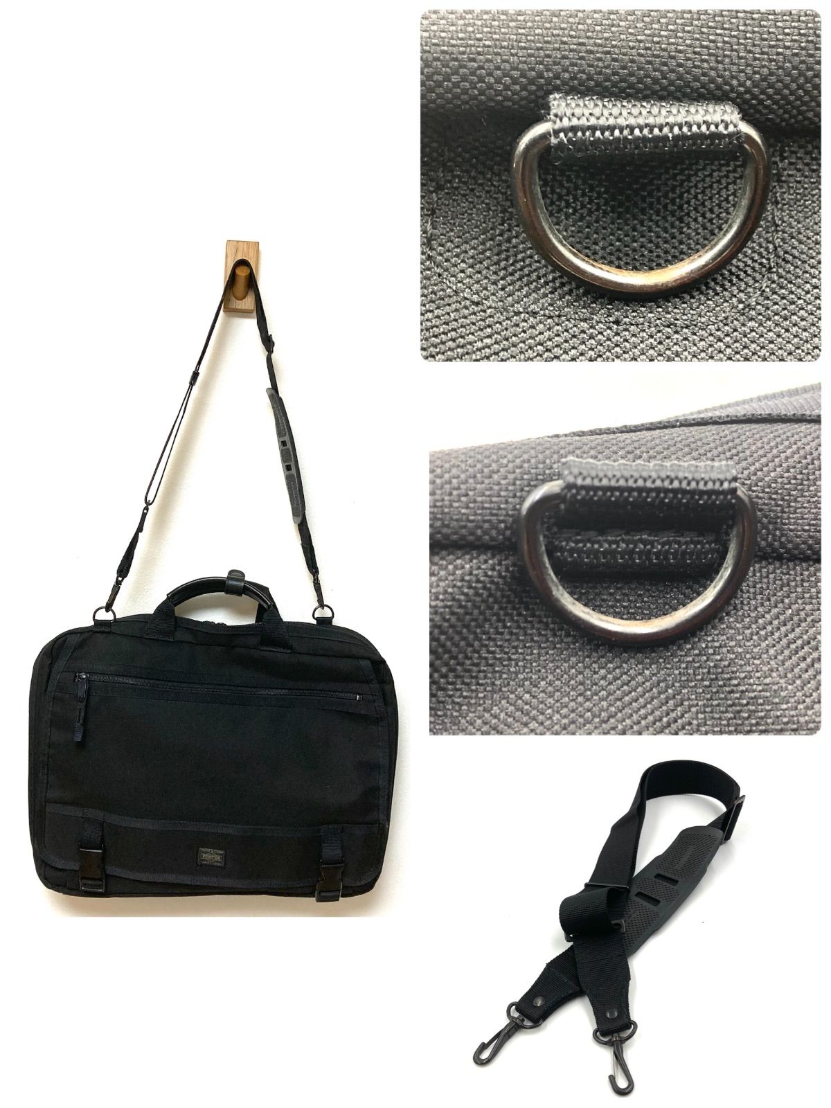 □極美品□PORTER ポーター 吉田カバン 2way メッセンジャーバッグ