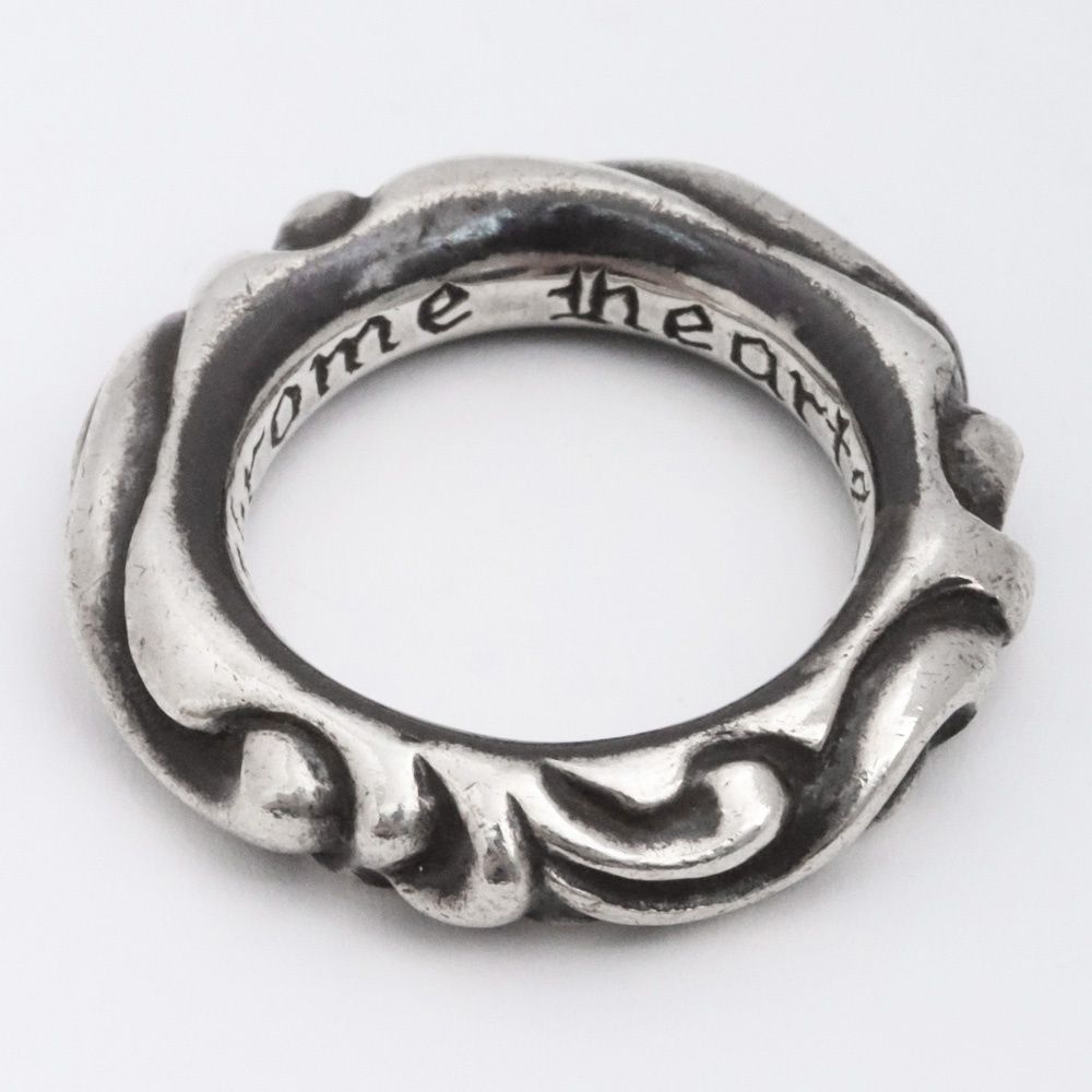 9号 CHROME HEARTS スクロールバンドリング - メルカリ