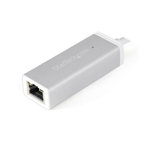 TypeCオス-RJ45メス シルバーUS1GC30A