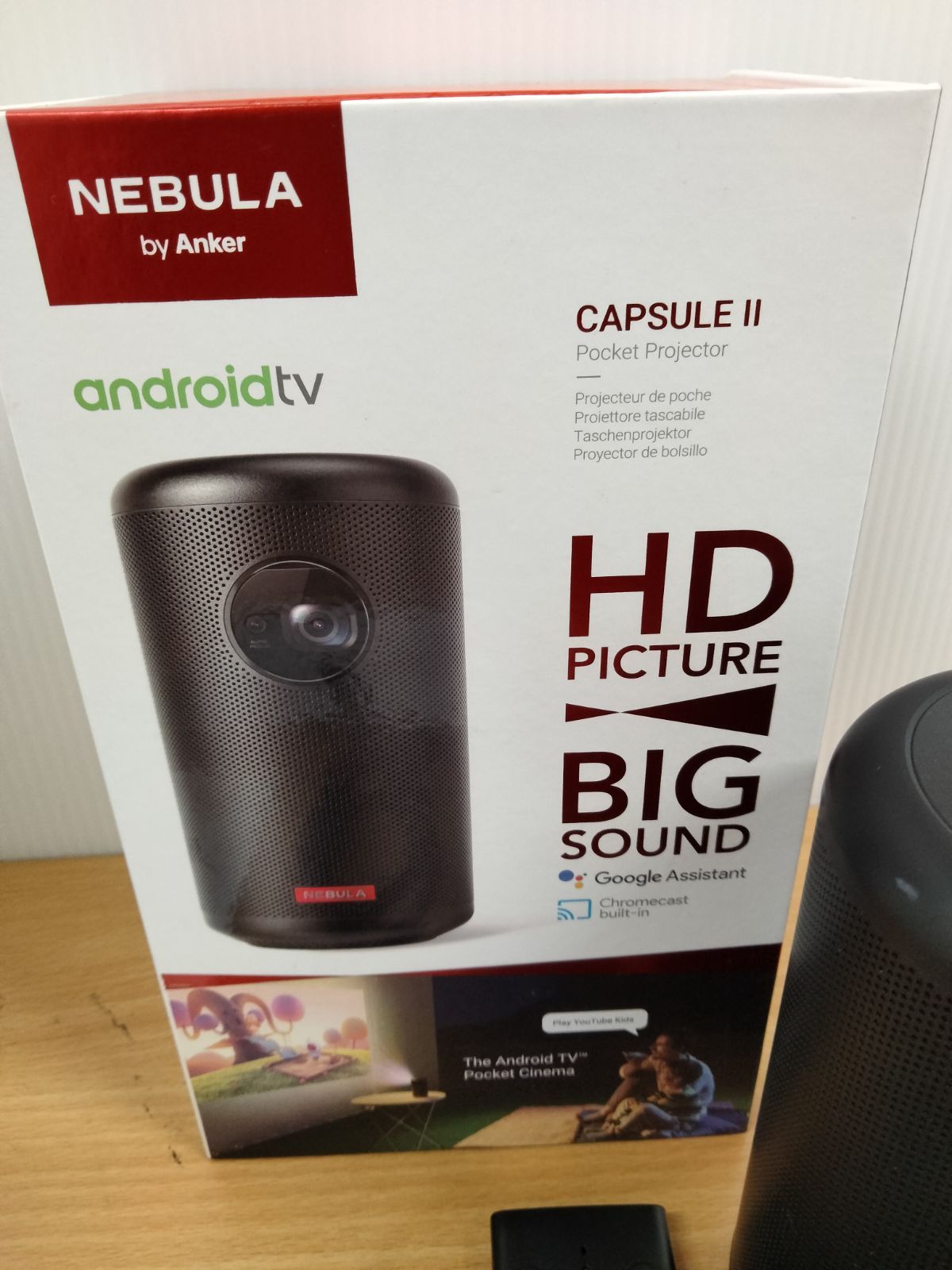 NEBULA Capsule II ポータブルプロジェクター A