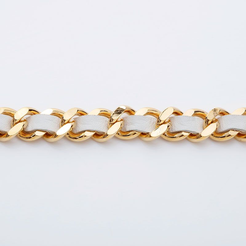 CHANEL シャネル ベルト コイン チェーン メダリオン レザー