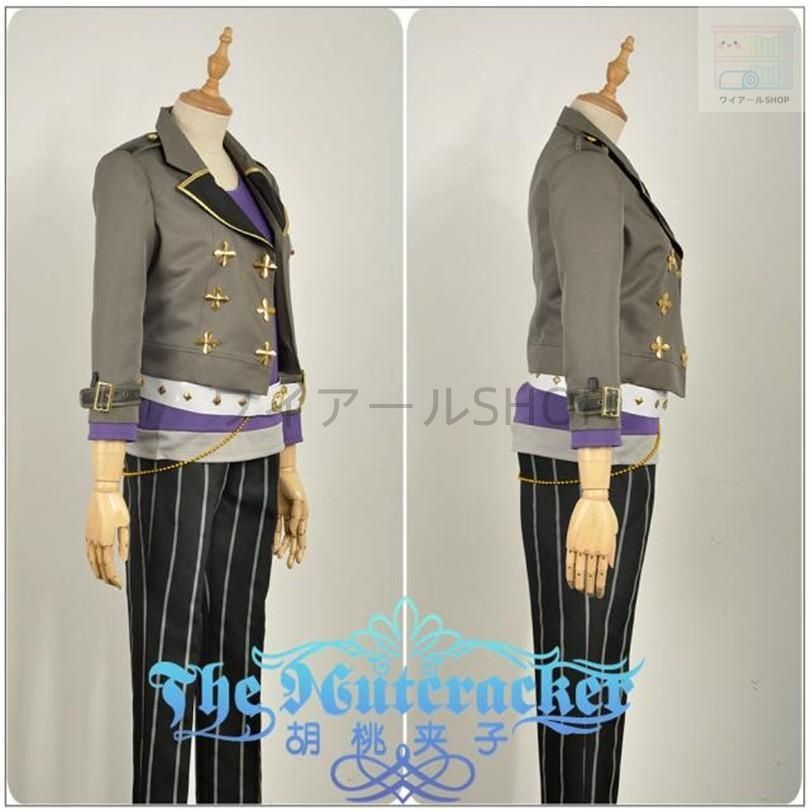 【緊急大幅値下げ！】 あんさんぶるスターズ 衝突 思い還しの返礼祭 紅月 鬼龍 紅郎 きりゅう くろう 風 コスプレ衣装 イベント 演出服 cosplay 高品質！