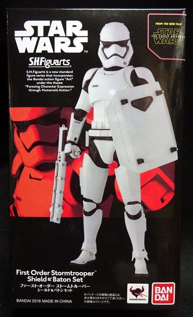 バンダイ S.H.Figuarts ファースト・オーダー ストームトルーパー(シールドu0026バトンセット)