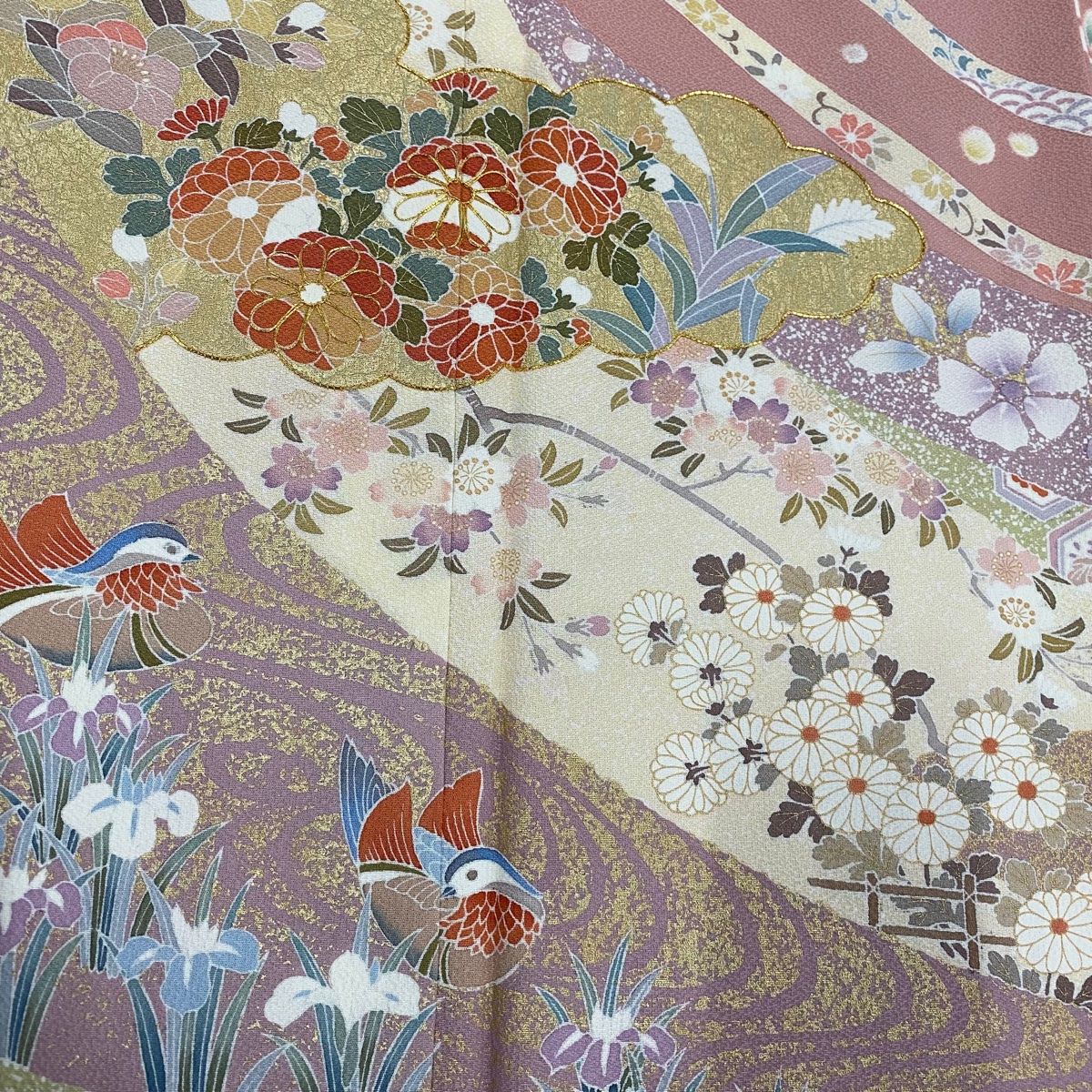 訪問着 身丈150cm