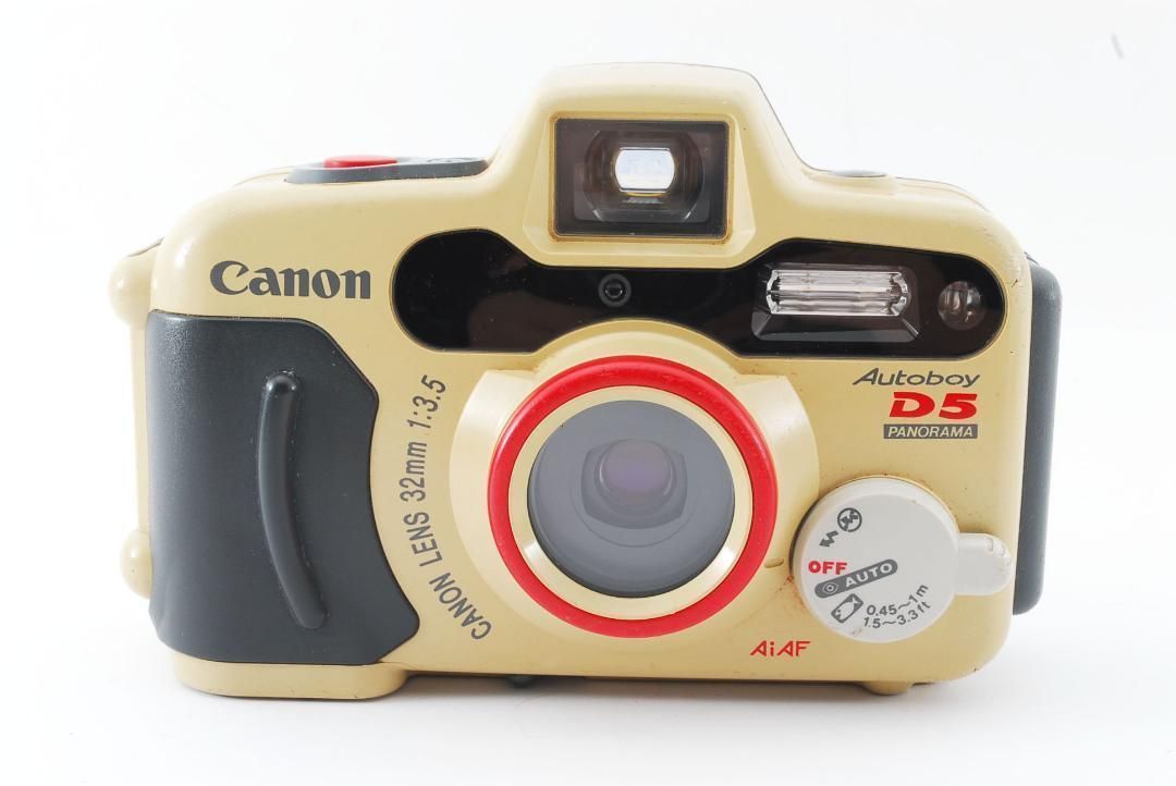 Canon Autoboy D5 コンパクトフィルムカメラ　水中カメラ　レア ✨完動品✨Canon キャノン Autoboy D5 オートボーイ 水中カメラ