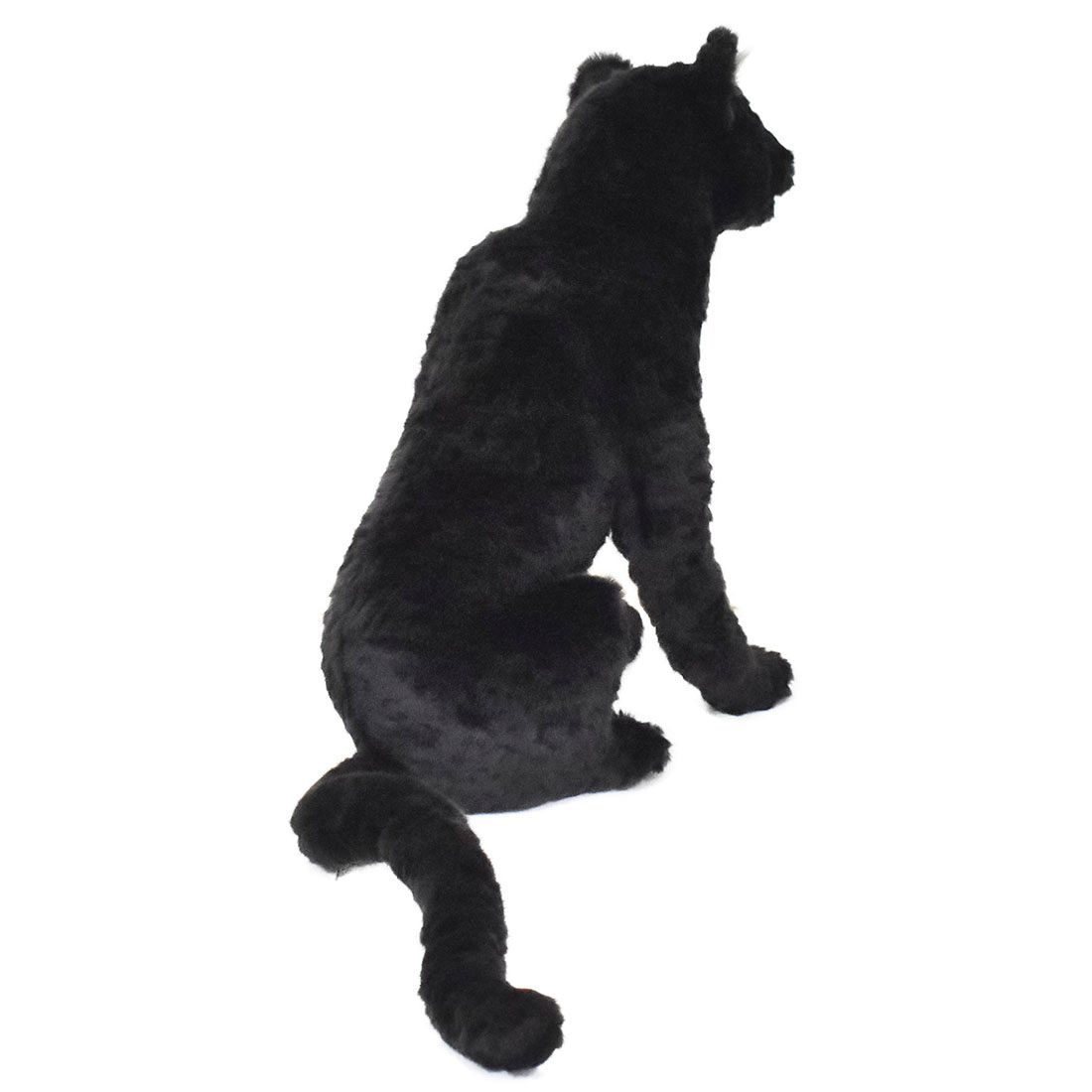 HANSA 7007 クロヒョウ 35cm LEOPARD BH7007 豹 黒豹 ぬいぐるみ