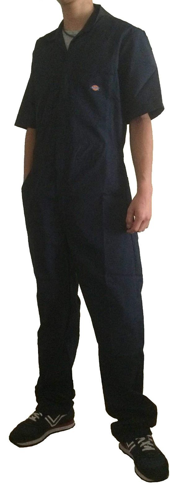 ディッキーズ 代引き可 半袖 カバーオール つなぎ SHORT SLEEVE COVERALLS 33999 色 NAVY サイズ M