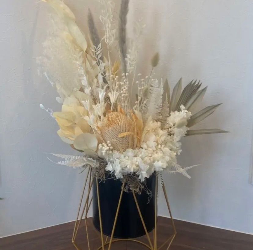 ◇ハーバリウム 301 春色のbottle フェミニンcolor *.:。 ハーバリウム