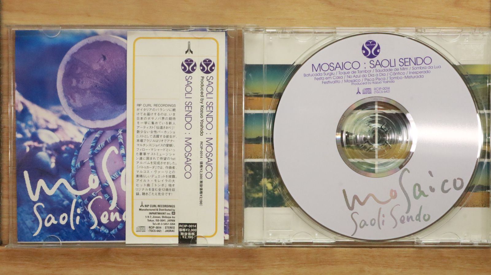 国内盤CD☆/Saori Sendo□ モザイク 【RCIP0014/4532813010144