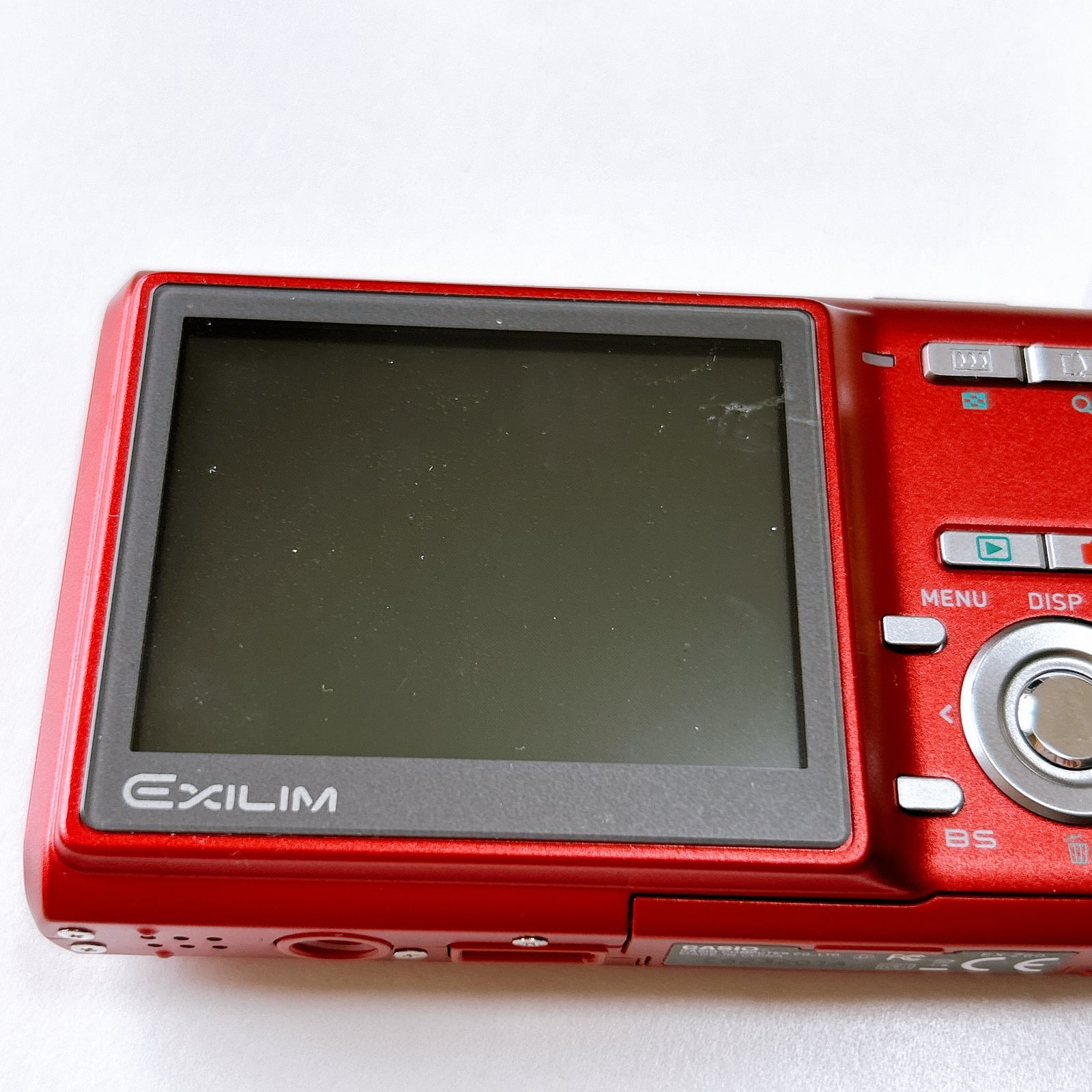 CASIO カシオ EXILIM EX-Z60 レッド デジカメ カシオ EXILIM EX-Z60 デジカメ レッド 動作確認済み コンデジ