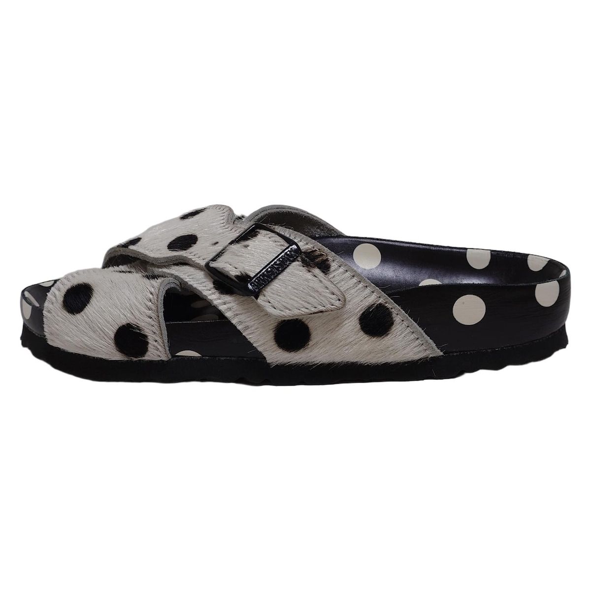 MANOLO BLAHNIK BIRKENSTOCK ドット柄サンダル 35 MANOLO BLAHNIK BIRKENSTOCK ドット柄サンダル 35 ビルケンシュトック