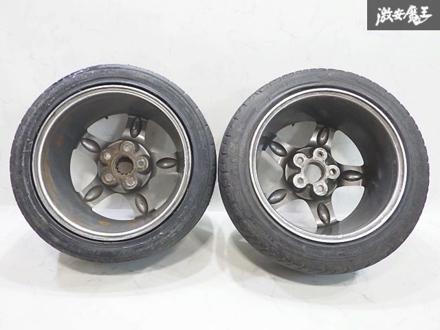 R32純正ホイール　2本 16インチ　PCD114.3 5穴　8J+30 ○日産 純正 BNR32 スカイライン GT-R 05U20 16インチ 8J +30 5