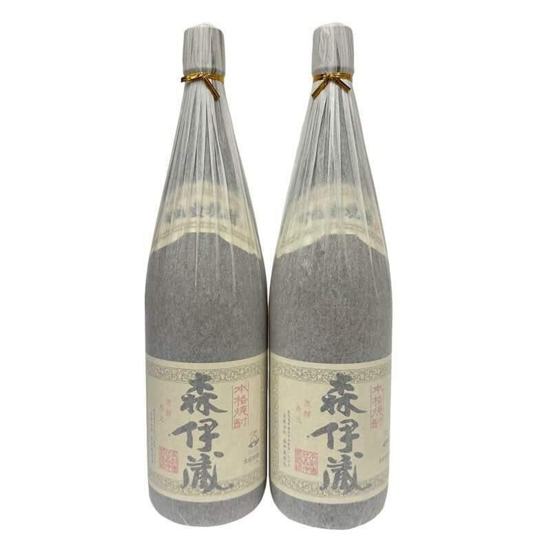 森伊蔵 2本セット 1800ml 25度 最新ラベル 和紙付き 森伊蔵酒造 