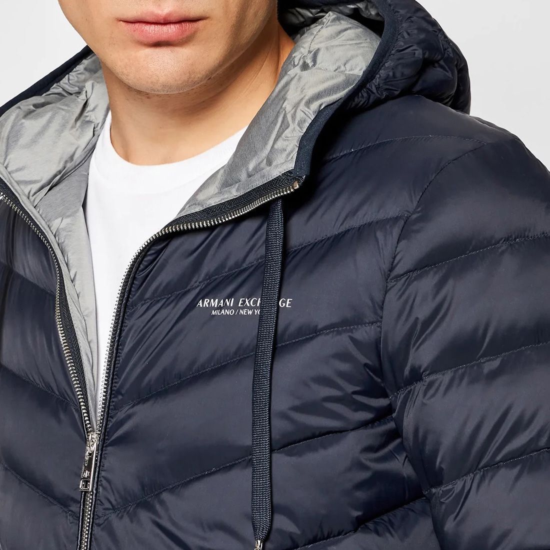 1 ARMANI EXCHANGE アルマーニ エクスチェンジ ネイビー 8NZB53 ZNW3Z