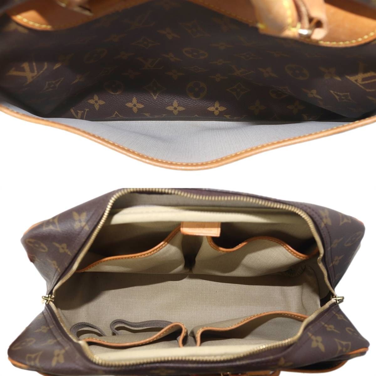 ルイヴィトン ドーヴィル モノグラム ハンドバッグ M47270 ネームタグ LOUIS VUITTON/ルイヴィトン ドーヴィル ハンドバッグ モノグラム