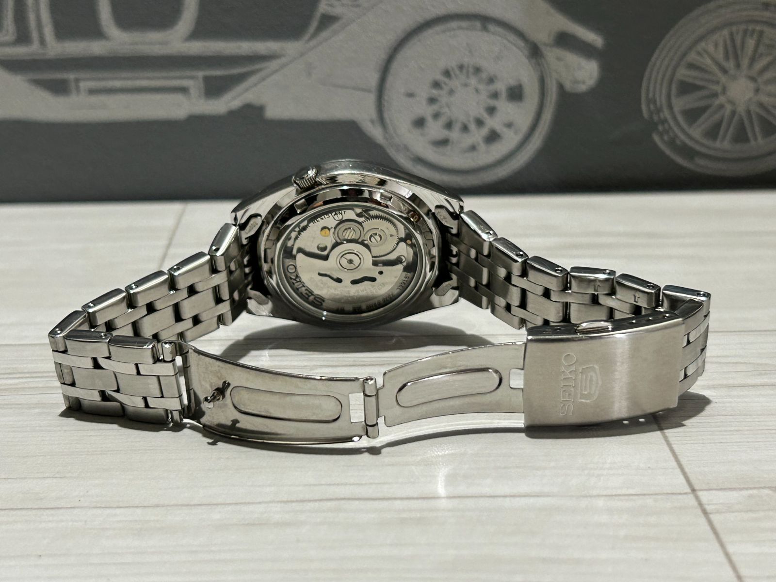 値下げ依頼の為最終値下げ中！ORIENT 自動巻き腕時計 黒文字盤 ステンレス 値下げ依頼の為最終値下げ中！ORIENT 自動巻き腕時計 黒文字盤