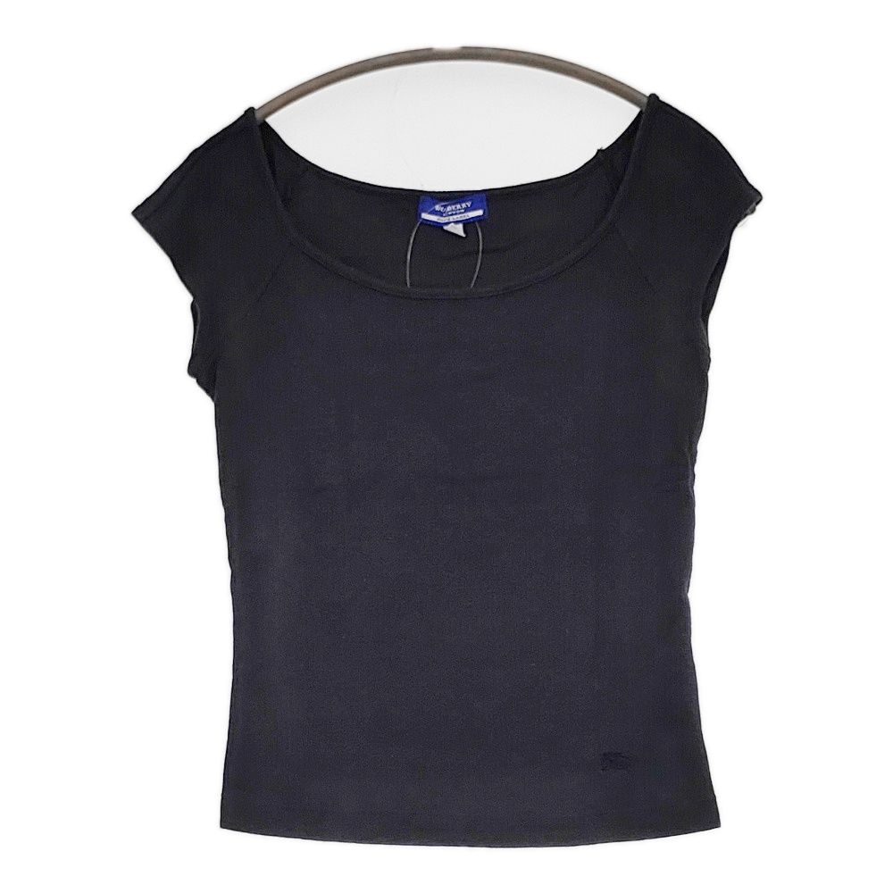 BURBERRY BLUE LABEL カットソー半袖　チェック サイズM BURBERRY BLUE LABEL - BURBERRY BLUE LABEL メッシュTシャツ