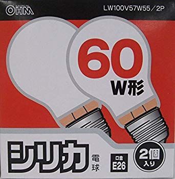 非常に良い シリカ電球LW100V57W55|2P LW100V57W55|2P ggw725x
