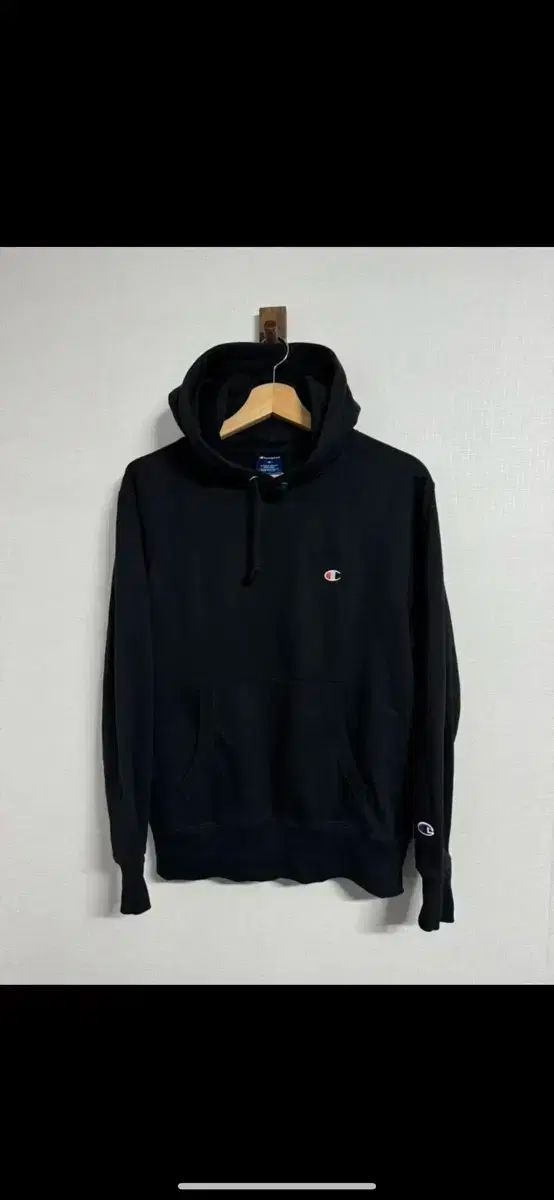 【雷市場（ポンジャン）商品韓国直送】 （ M ) チャンピオン ASIA c ロゴ フード付きTシャツ