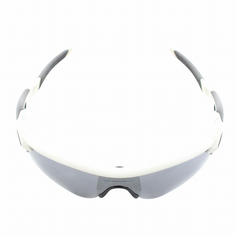 OAKLEY スポーツサングラス ホワイト・ブラック スモークレンズ オークリー（OAKLEY）（メンズ）サングラス RADARLOCK PATH