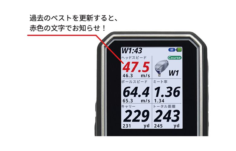 ショットナビ SHOTLYZER ポータブル スイング スピードモニター 計測器