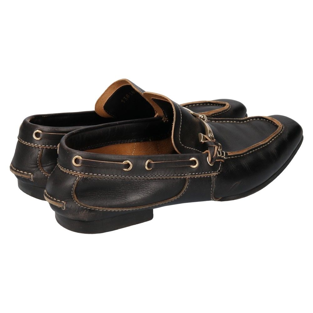 GUCCI ローファー GUCCI (グッチ) ホースビットレザーローファー ローカット