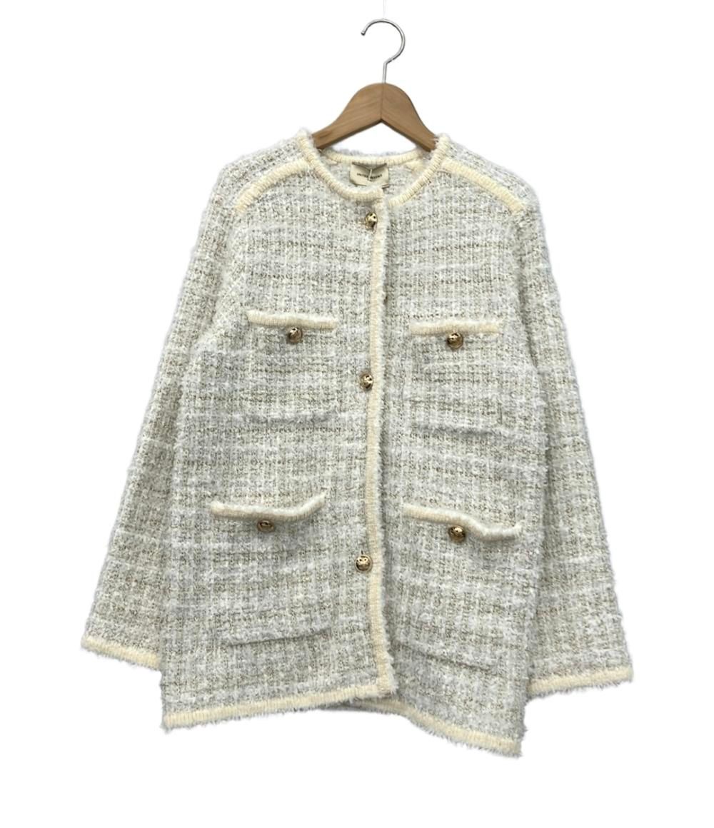 ユナイテッドアローズ ノーカラージャケット タグ付き レディース 複数サイズ UNITED ARROWS