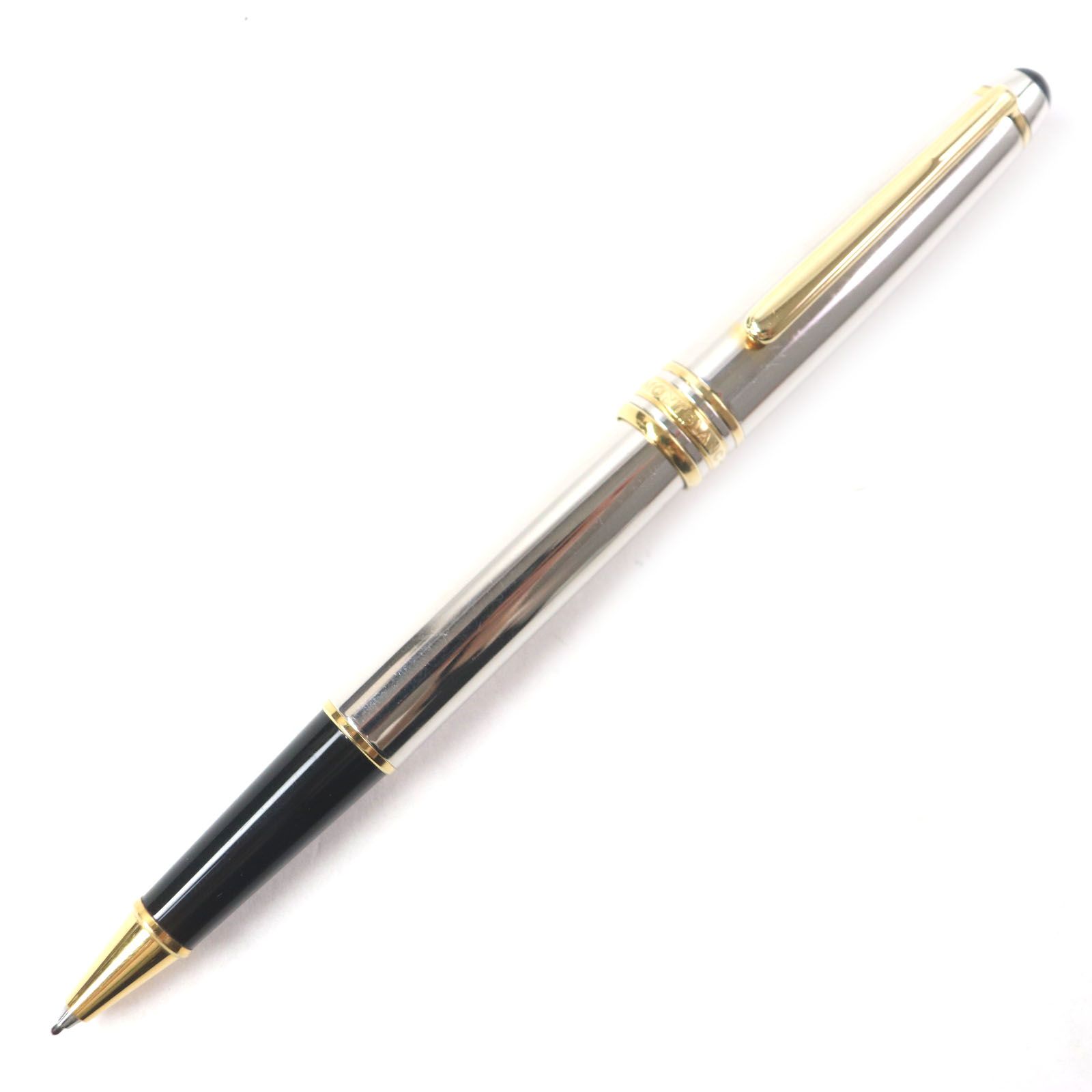 美品　 モンブラン マイスターシュテュック　スター　シルバー 美品▽MONTBLANC モンブラン マイスターシュテュック ソリテール