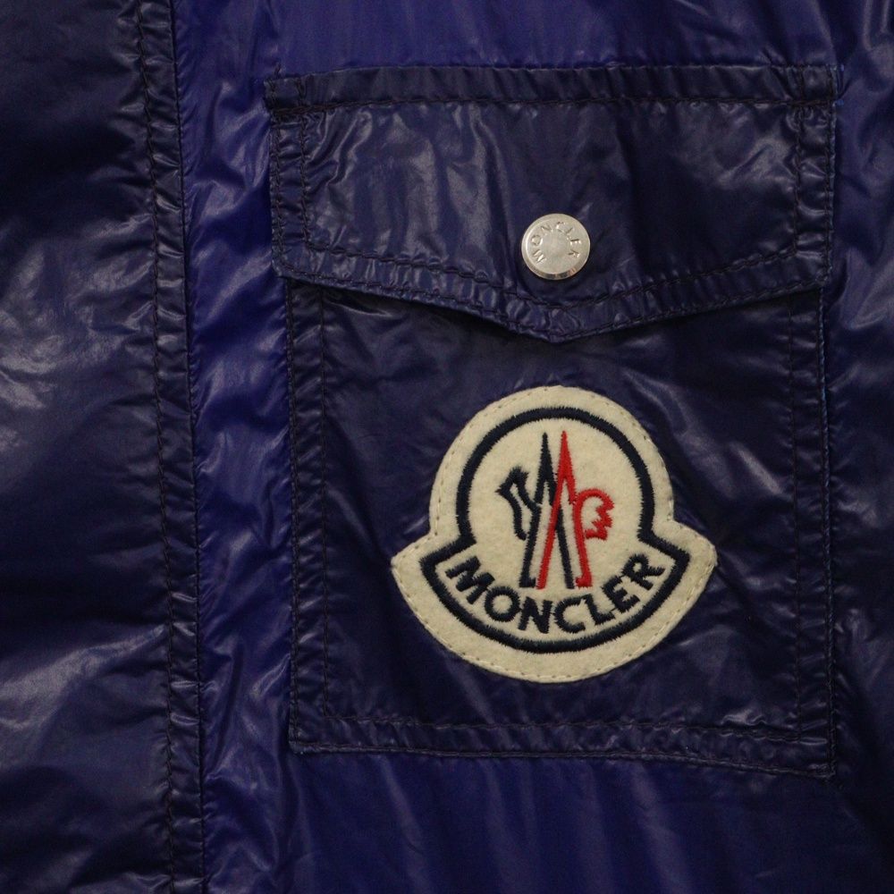 モンクレール　moncler ARGENT/ナイロンジャケット MONCLER (モンクレール) ARGENT アルジャン ワッペン付き