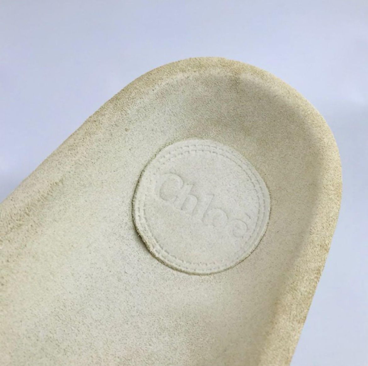 Chloe★クロエ・レザー編み込みストラップ フラット サンダル(36) Chloe☆クロエ・レディース レザー編み込みストラップ フラット