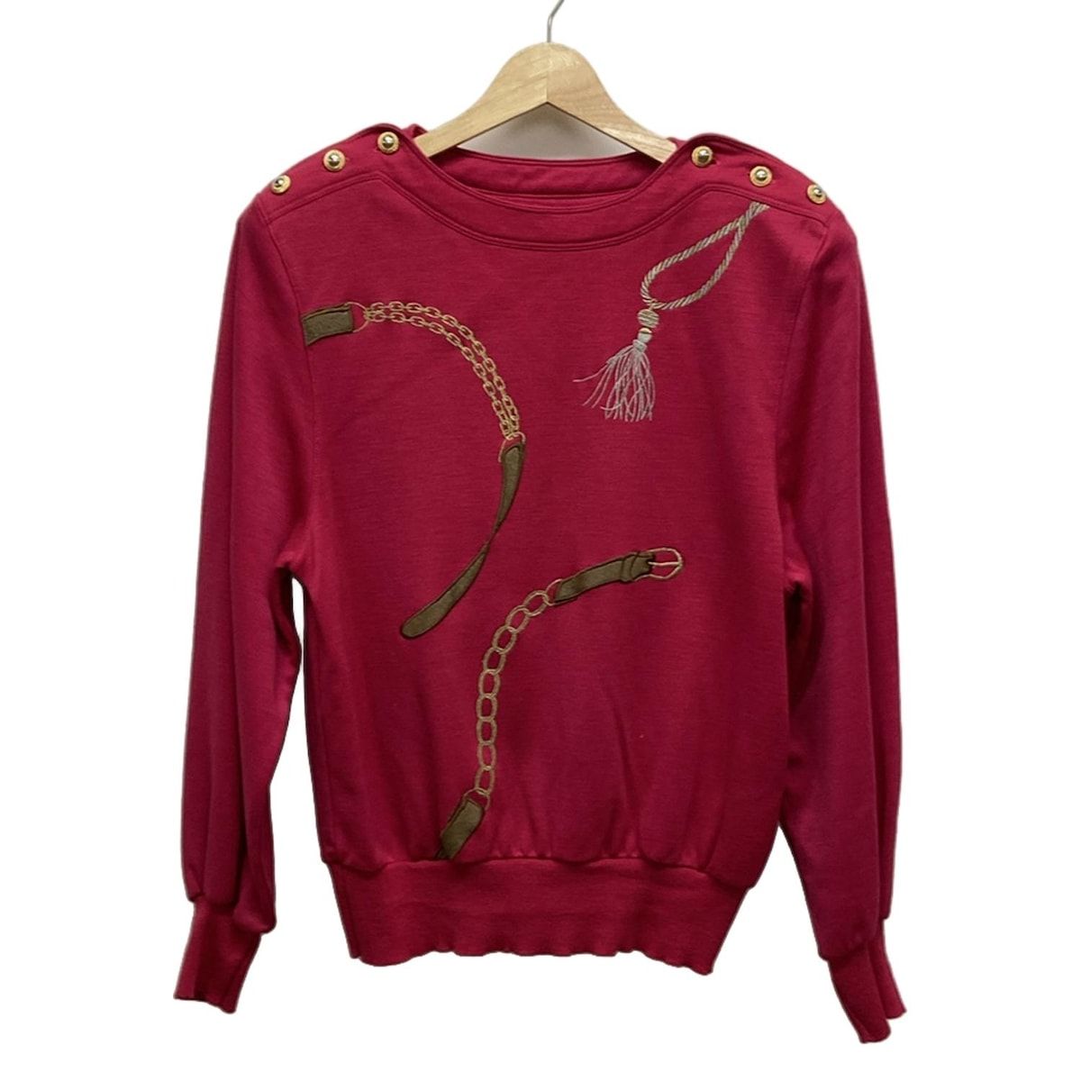 イタリヤ 伊太利屋/GKITALIYA サイズ11 M グレー レディース ジャケット イタリヤ 伊太利屋⁄GKITALIYA 半袖カットソー サイズ11 M ベージュ×黒