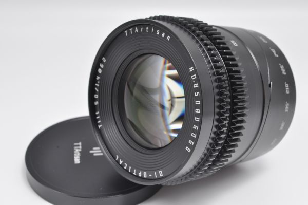 TTArtisan Tilt 50mm F1.4 Xマウント 富士フイルムX ティルト チルト レンズ 銘匠光学