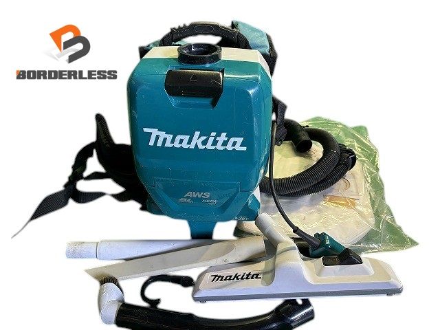 makita マキタ 18V 18V 36V 充電式背負集じん機 VC265D 本体 アタッチメント 105279