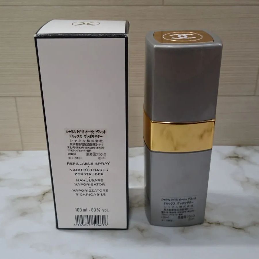 ❤︎新品未開封❤︎シャネル❤︎N゜19❤︎No.19オードゥ トワレット100ml シャネル N°19 オードゥ トワレット（ヴァポリザター） - 100 ml