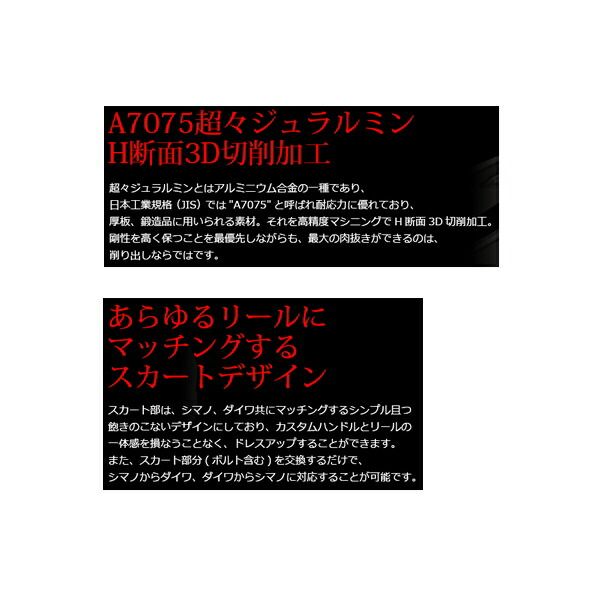 フィッシング リブレ ウイング 80 WD80-FIS3 シマノS3用 チタン/ブルー