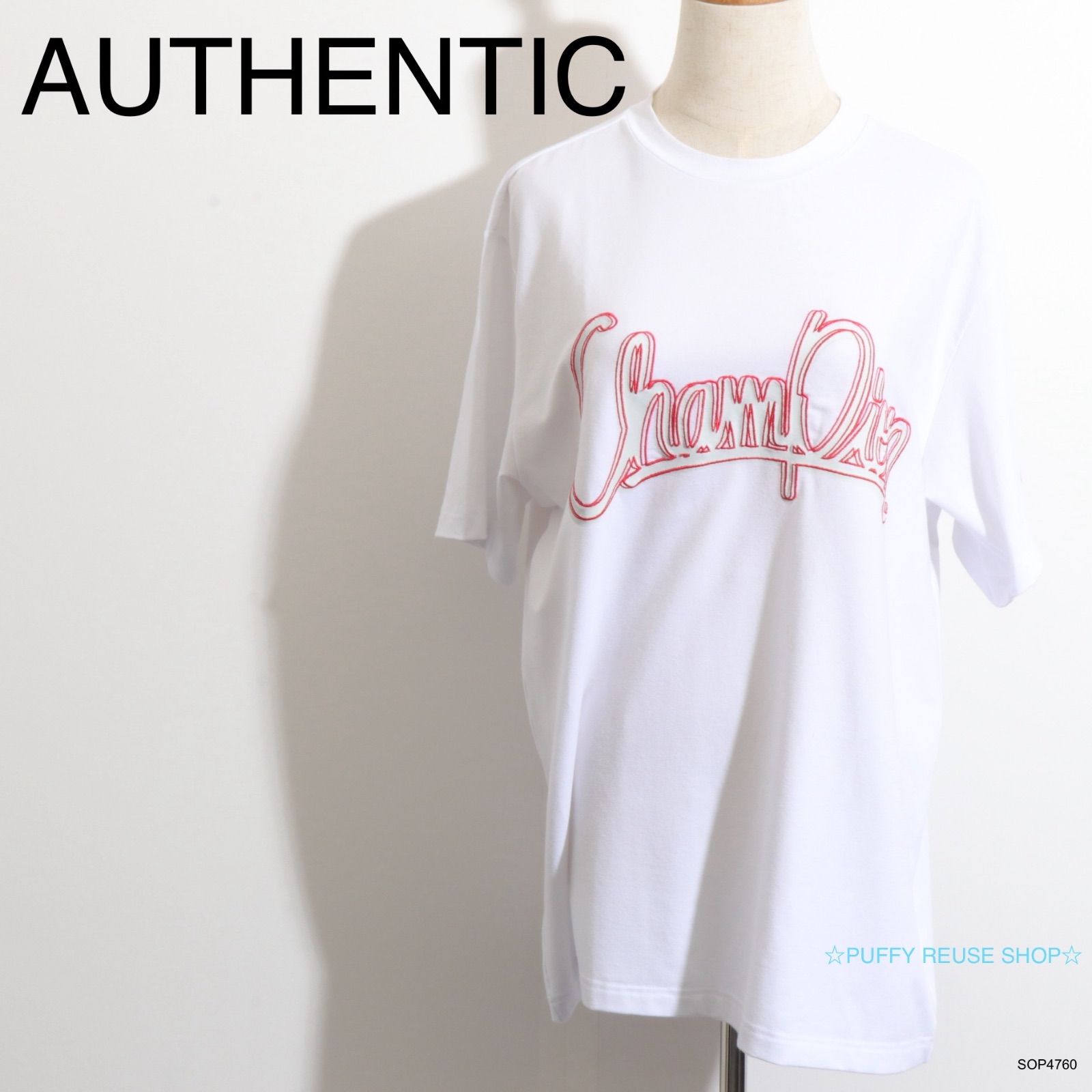 ☆訳あり☆ AUTHENTIC オーセンティック トップス カットソー 半袖