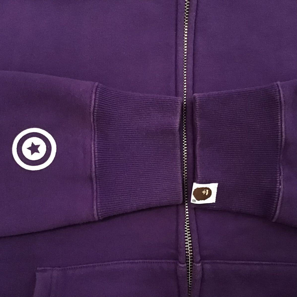 WGM シャーク パーカー Lサイズ purple shark full zip hoodie a  